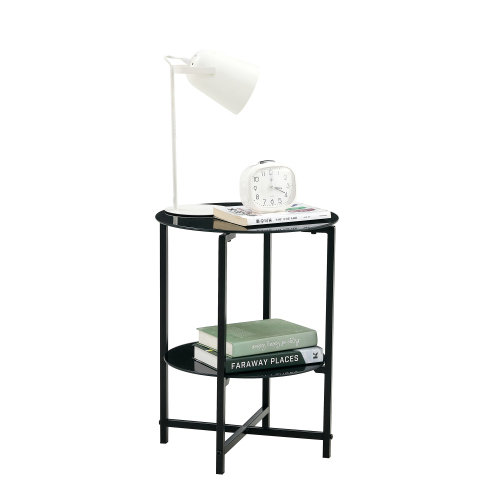 Oliver Glass Top End Table Wayfair Canada